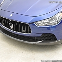  Maserati Ghibli N style Carbon Front Lip Spoiler 卡夢 前下巴