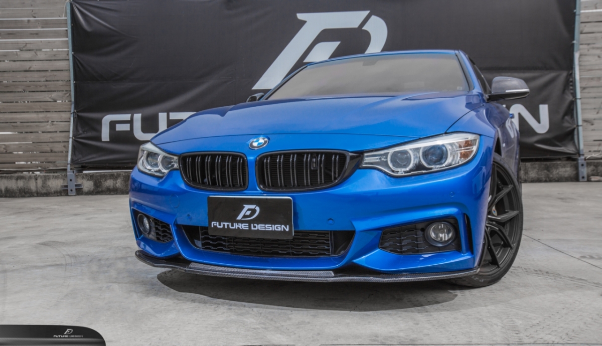 bmw f32 f33 f36 mtech riger款 碳纤维 卡梦 前下巴