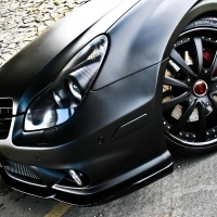 BENZ W219  AMG CARLSSON CARBON 卡夢前下巴