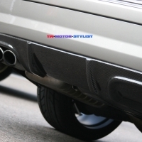  BENZ W203 C32 AMG 卡夢 CARBON 後下巴 (雙孔) 