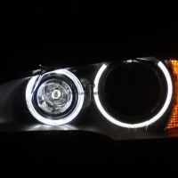 BMW 專用 40W高瓦數  H8 LED光圈燈泡 不亮電腦燈 爆亮版