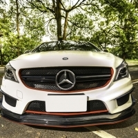 BENZ W117 CLA AMG 250 45 FutureDesign 碳纖維 卡夢 前下巴 