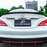 BENZ W117 CLA AMG FUTURE DESIGN DIFFUSER 後下巴