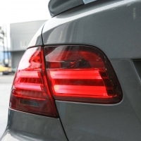 BMW E92 類11年LCI 小改款 墨黑LED光柱尾燈組4件