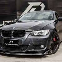 E92 M-TECH HAMANN 款卡夢前下巴