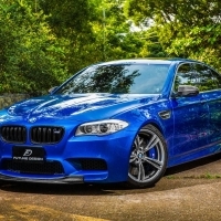 BMW F10 M5 RKP款 碳纖維 卡夢 前下巴