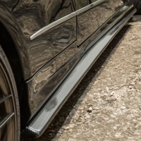 賓士 BENZ  W207 AMG 專用 FD 碳纖維 卡夢 側裙定風翼