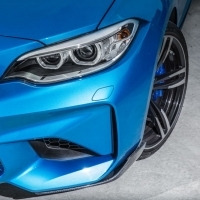 BMW F87 M2 Performance style 抽真空 碳纖維 卡夢 前保定風翼 前下巴