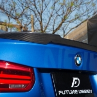​BMW F30 Future Design 抽真空 卡夢尾翼