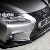 LEXUS IS300 SPORT  AIMGAIN 款 卡夢 CARBON 前下巴  