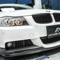 BMW E90 05-08年 前期 MTECH  3D款 碳纖維 卡夢 前下巴