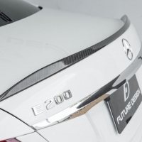 BENZ W213  E63 STYLE 高品質 抽真空 碳纖維 卡夢 尾翼