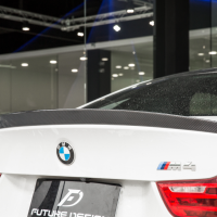 BMW F82 M4專用 3D Style 抽真空 碳纖維 卡夢 尾翼
