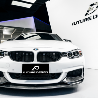 BMW F32 F33 F36 MTECH PERFORMANCE 碳纖維 卡夢 前下巴