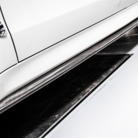 BMW F16/ F86 X6M 專用3D款 抽真空 碳纖維 卡夢 側裙定風翼