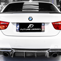 BMW E90 E91 MTECH FUTURE DESIGN 碳纖維 卡夢後下巴