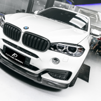 BMW F16 X6 MTECH 3D style 碳纖維 卡夢 前下巴