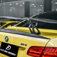 BMW E92 適用  V款 高品質 卡夢 GT 大尾翼