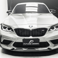 F87 M2  competition 專用 MP 高品質 卡夢  前下巴 