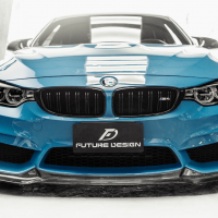 BMW F80 M3 F82 M4 V款 碳纖維 卡夢 CARBON 前下巴