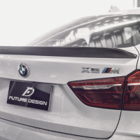 BMW F16/ F86 X6M 專用3D款 高品質 抽真空 碳纖維 卡夢 尾翼 