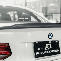 BMW F87 M2 E style 高品質 抽真空 碳纖維 卡夢 尾翼