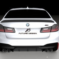BMW F90 M5 FD 高品質 碳纖維 卡夢 尾翼
