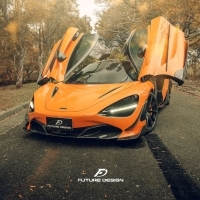 Mclaren 720S 專用 FDGT 高品質 卡夢 三件式 前下巴