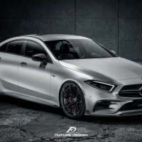 W257 C257 CLS AMG FD GT-V 高品質 卡夢 側裙定風翼