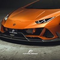 Huracan EVO FD 品牌 高品質 碳纖維 卡夢 前下巴