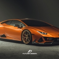 Huracan EVO FD 品牌 高品質 碳纖維 卡夢 側裙定風翼