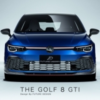 Volkswagen GOLF 8 GTI FD品牌 碳纖維 卡夢 前下巴