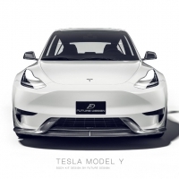 MODEL Y FD 品牌 高品質 碳纖維 卡夢  前下巴