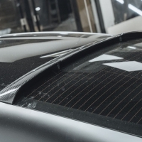 TAYCAN 全車系 適用 FD品牌 碳纖維 卡夢 後上遮陽 後窗導流