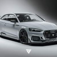 AUDI B9 RS5 FD 品牌 高品質 碳纖維 卡夢 前下巴