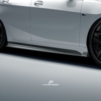 BMW F70 FD品牌 乾式 碳纖維 側裙 定風翼