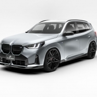 BMW G45 X3  FD 品牌 乾碳 碳纖維 前下巴