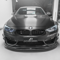 BMW F80 M3 F82 F83 M4 PSM 雙層 碳纖維 卡夢 前下巴 底板  